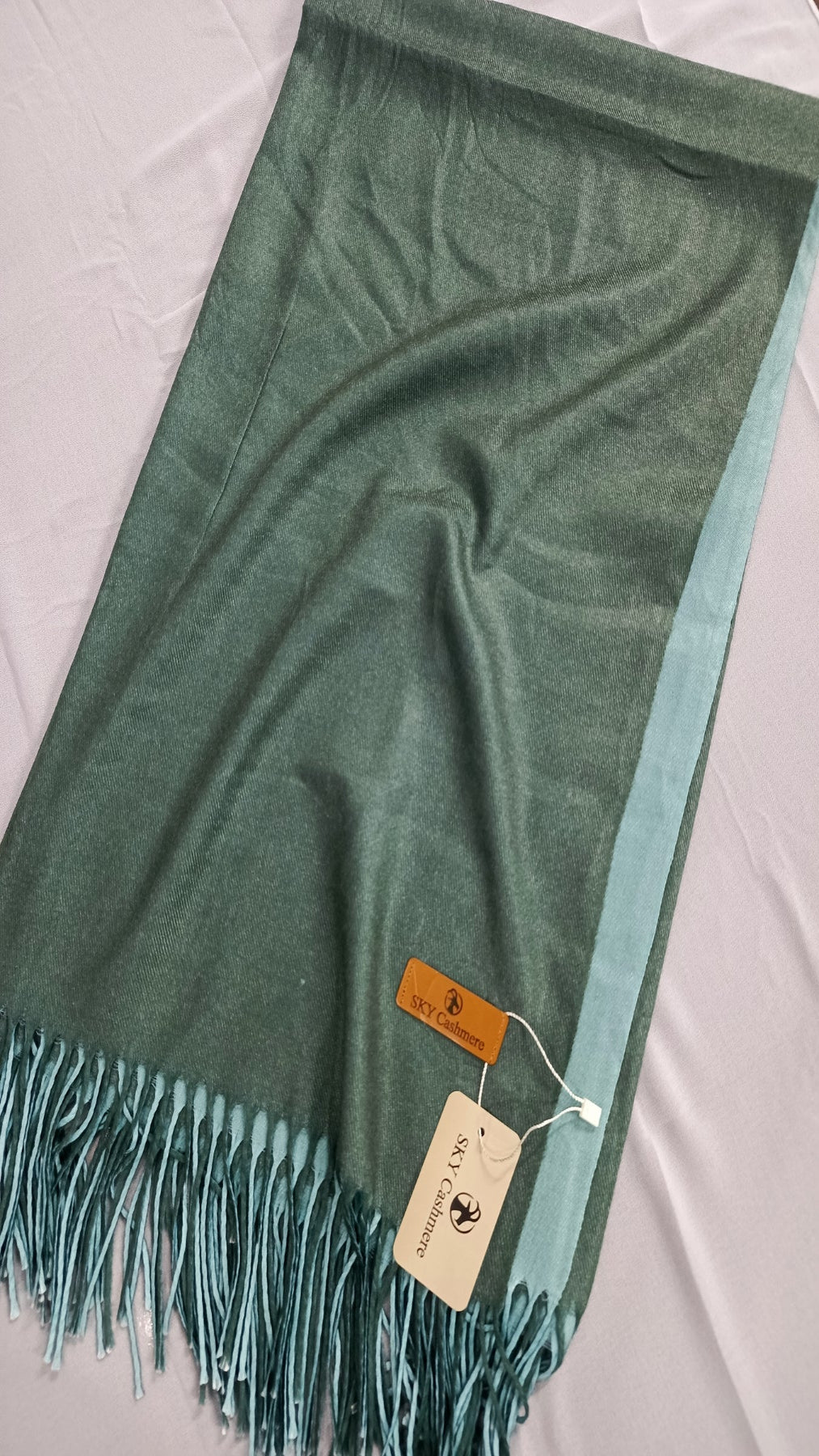 Two tone shawl
