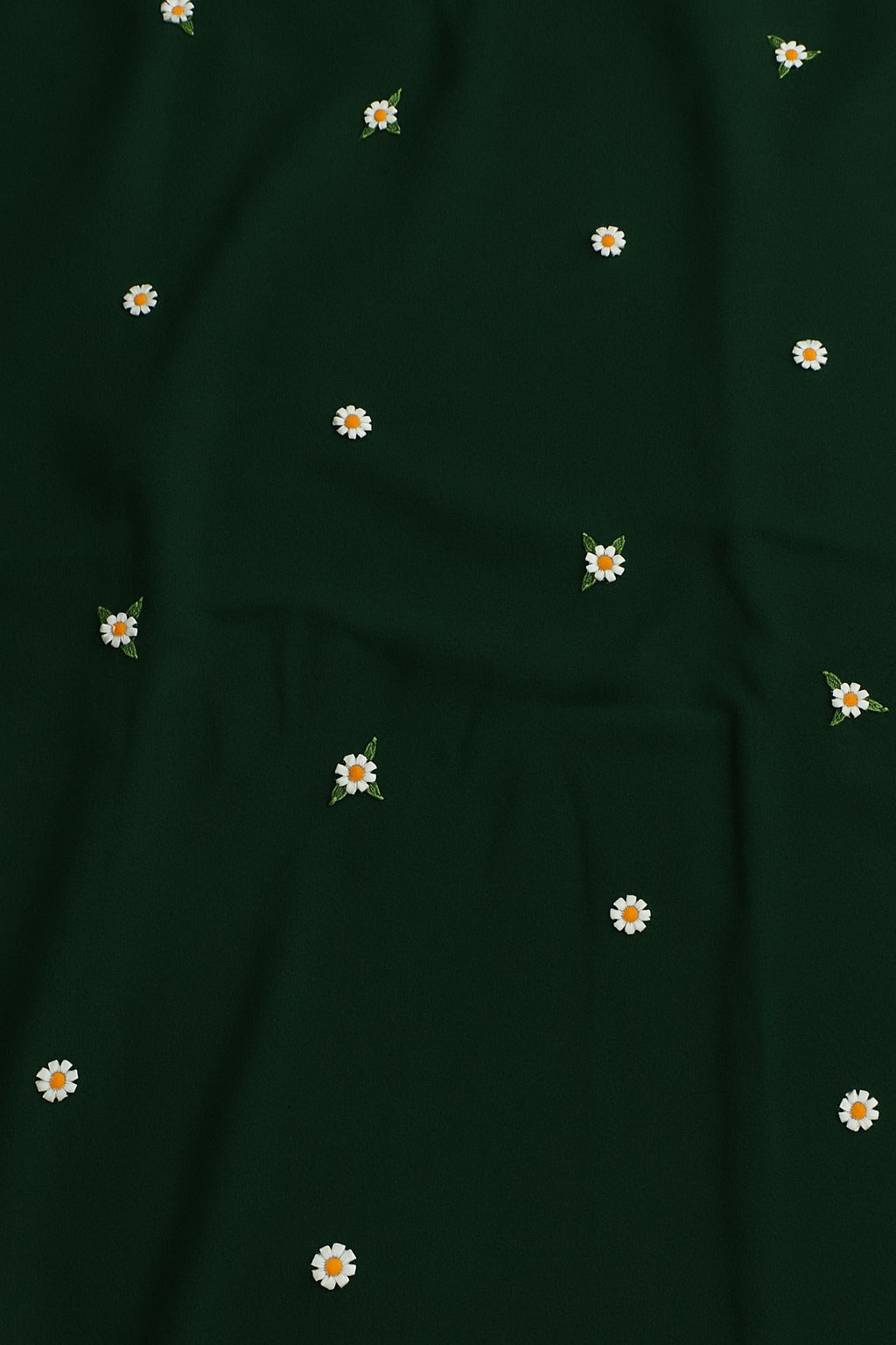 Embroidered Swiss Lawn Namaz Chadar with Sleeves - Green