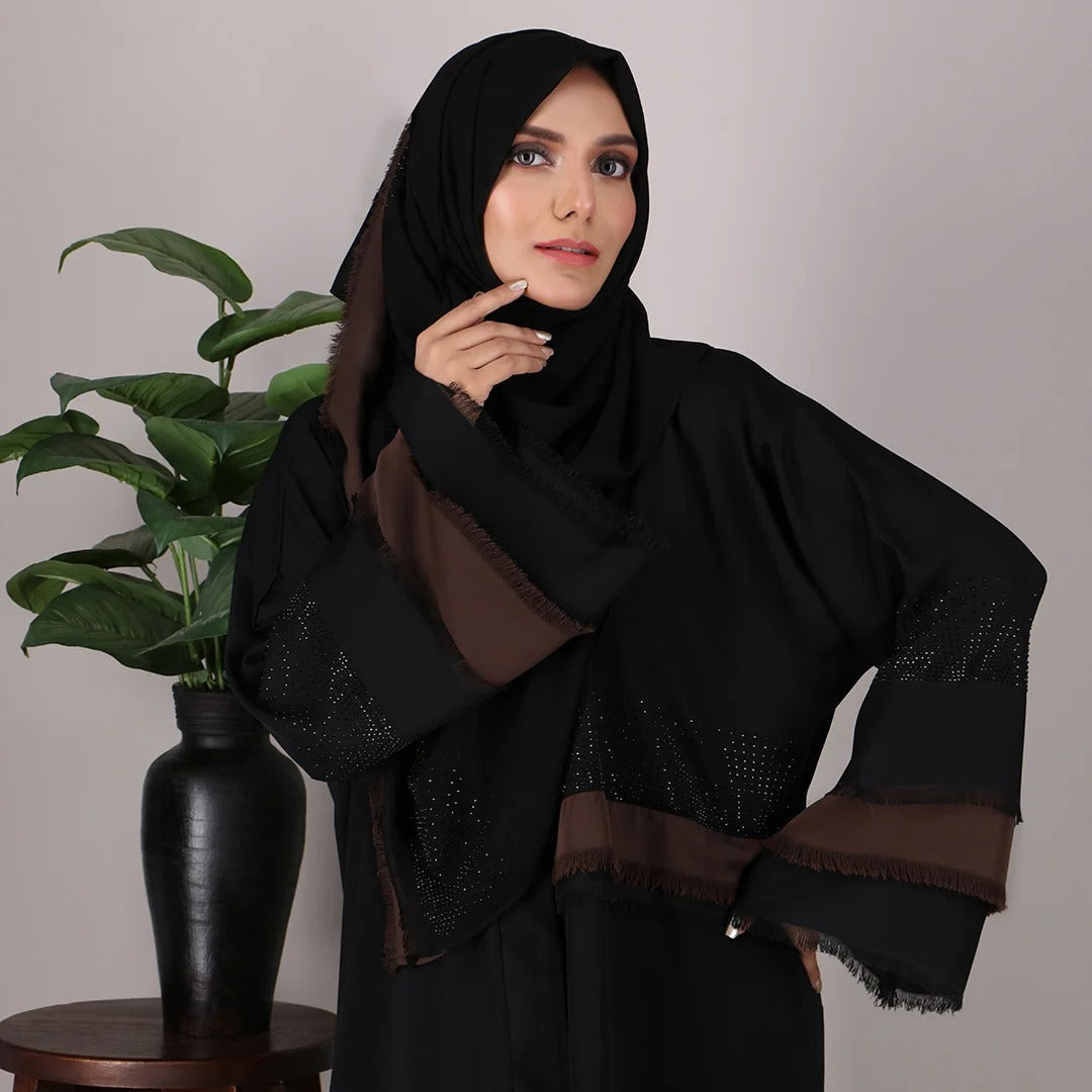 Classic Black Grace Abaya with Hijab