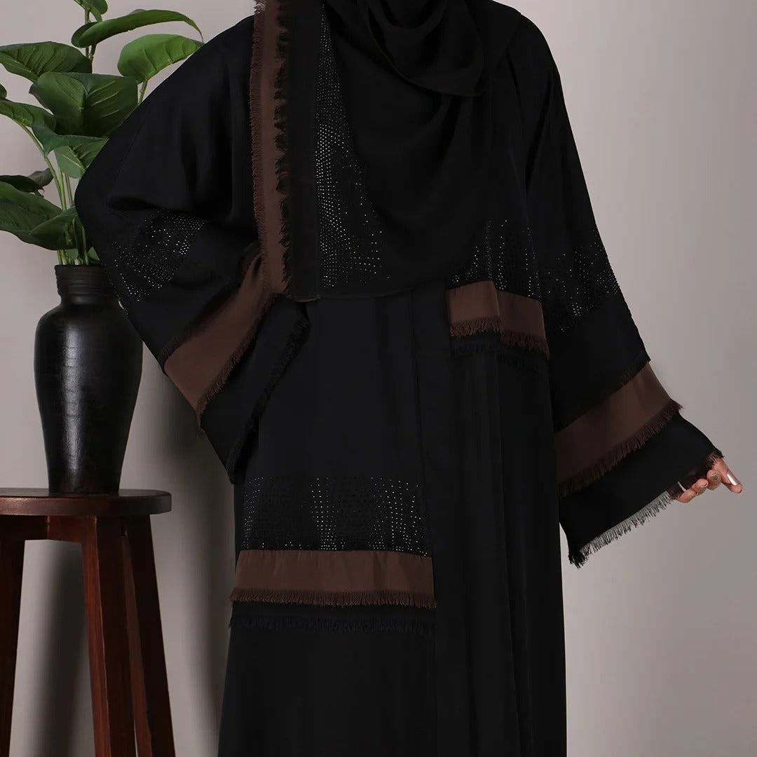 Classic Black Grace Abaya with Hijab