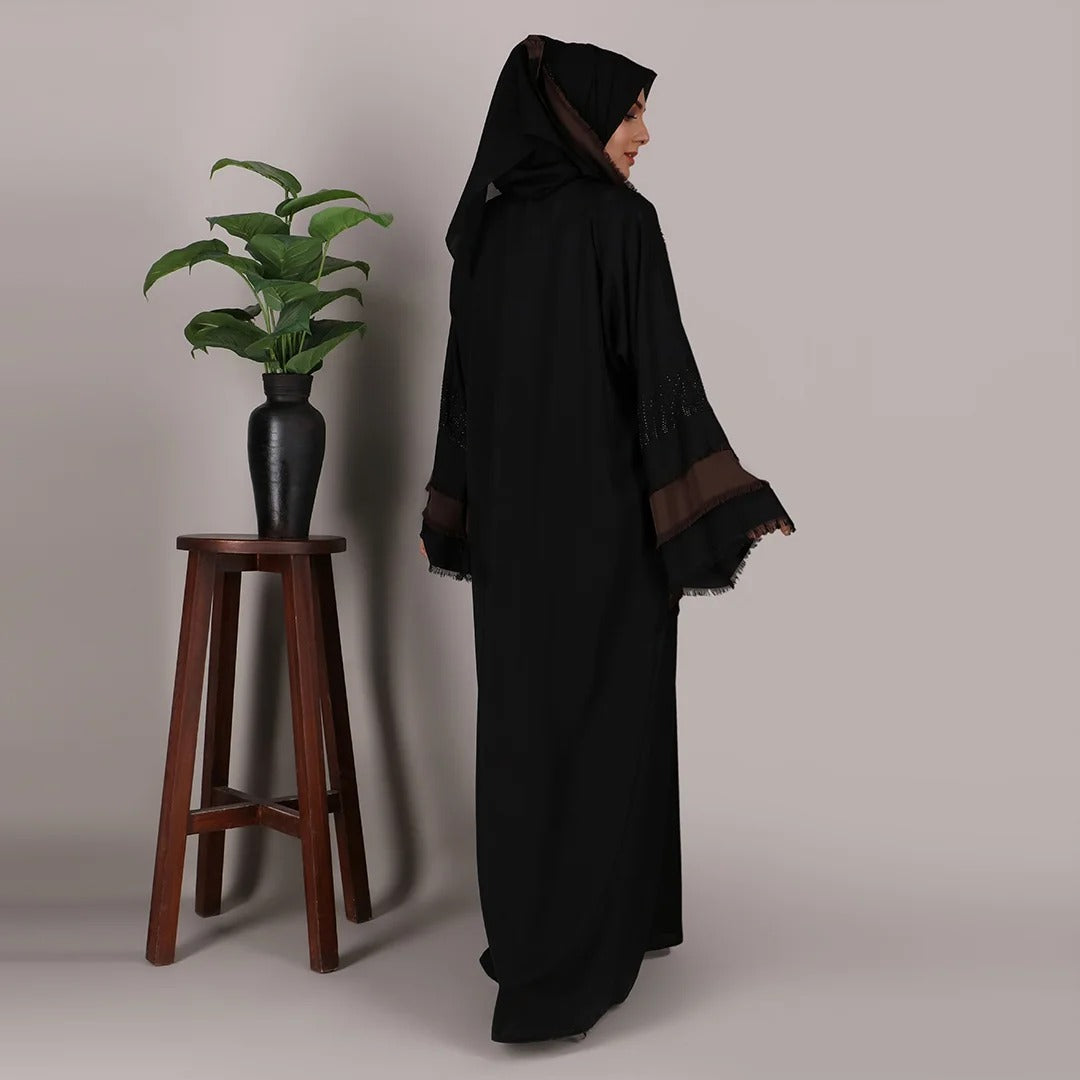 Classic Black Grace Abaya with Hijab