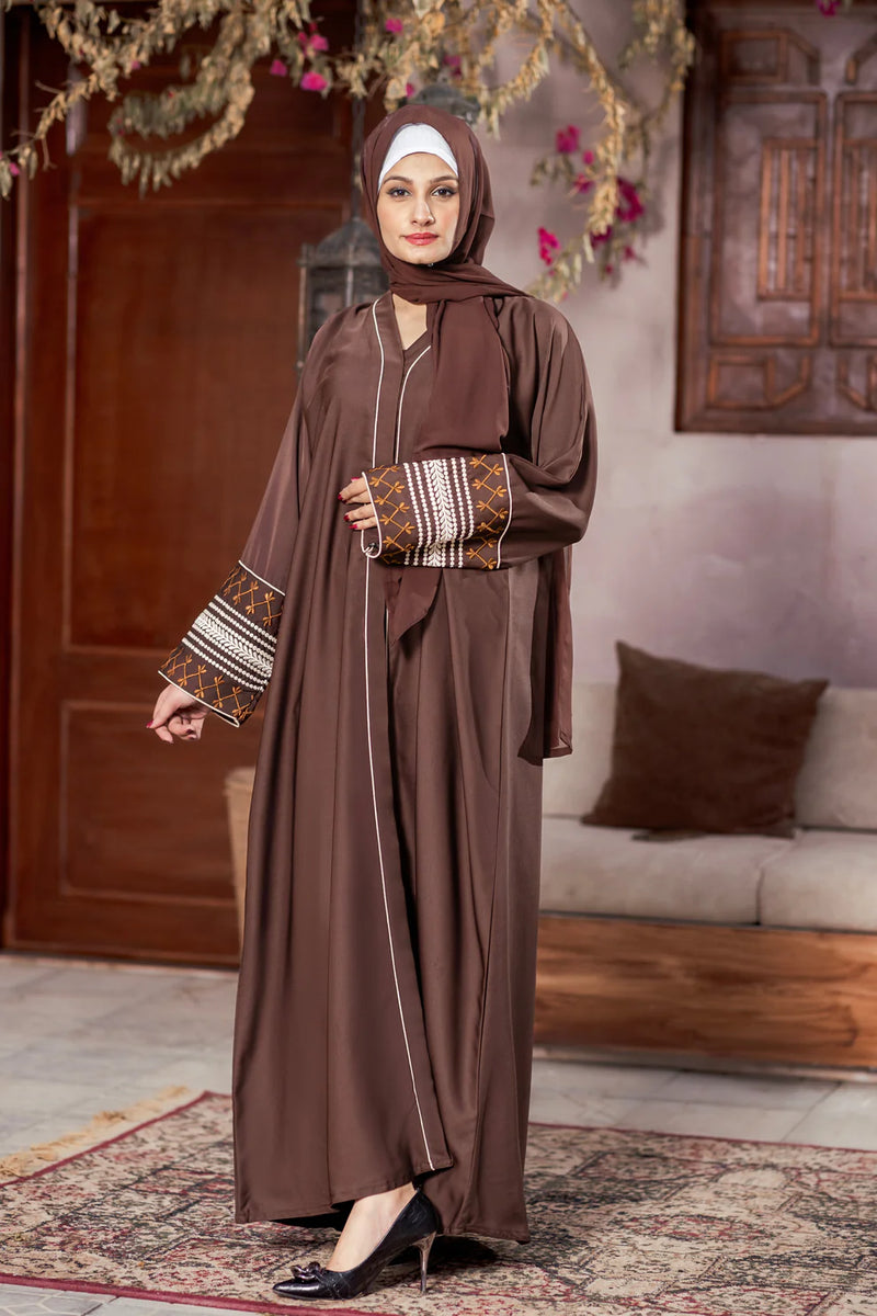 SAHAR AMBUR ABAYA WITH HIJAB