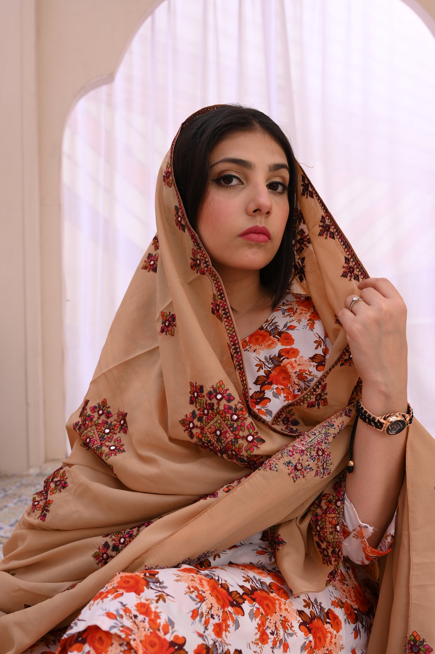 Premium Swiss Lawn Shawl