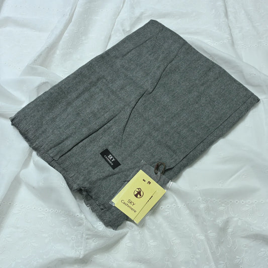 Plain Wool Shawl-