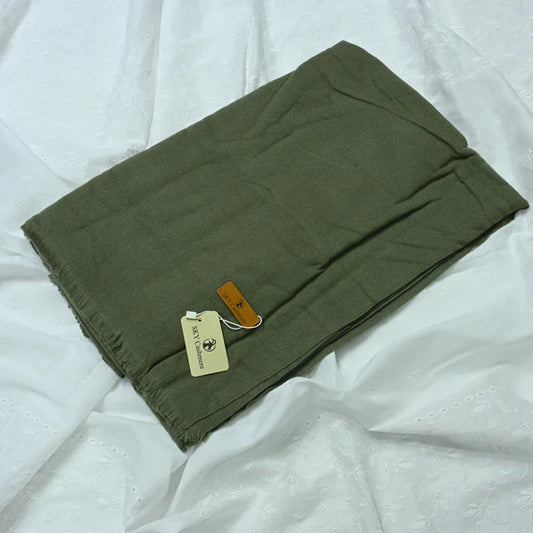 Plain Wool Shawl-10