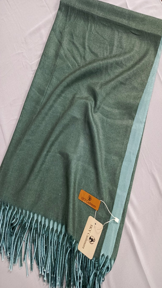 Two tone shawl