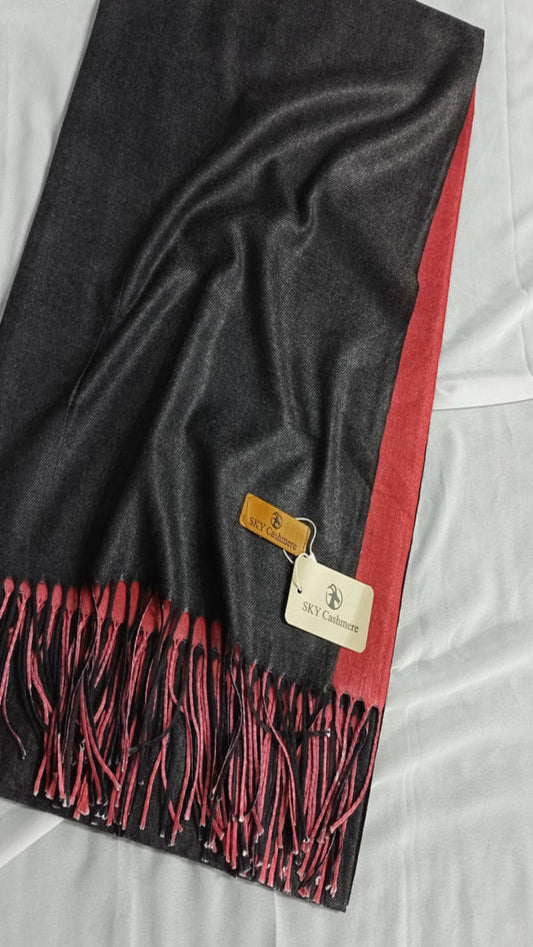 Two tone shawl