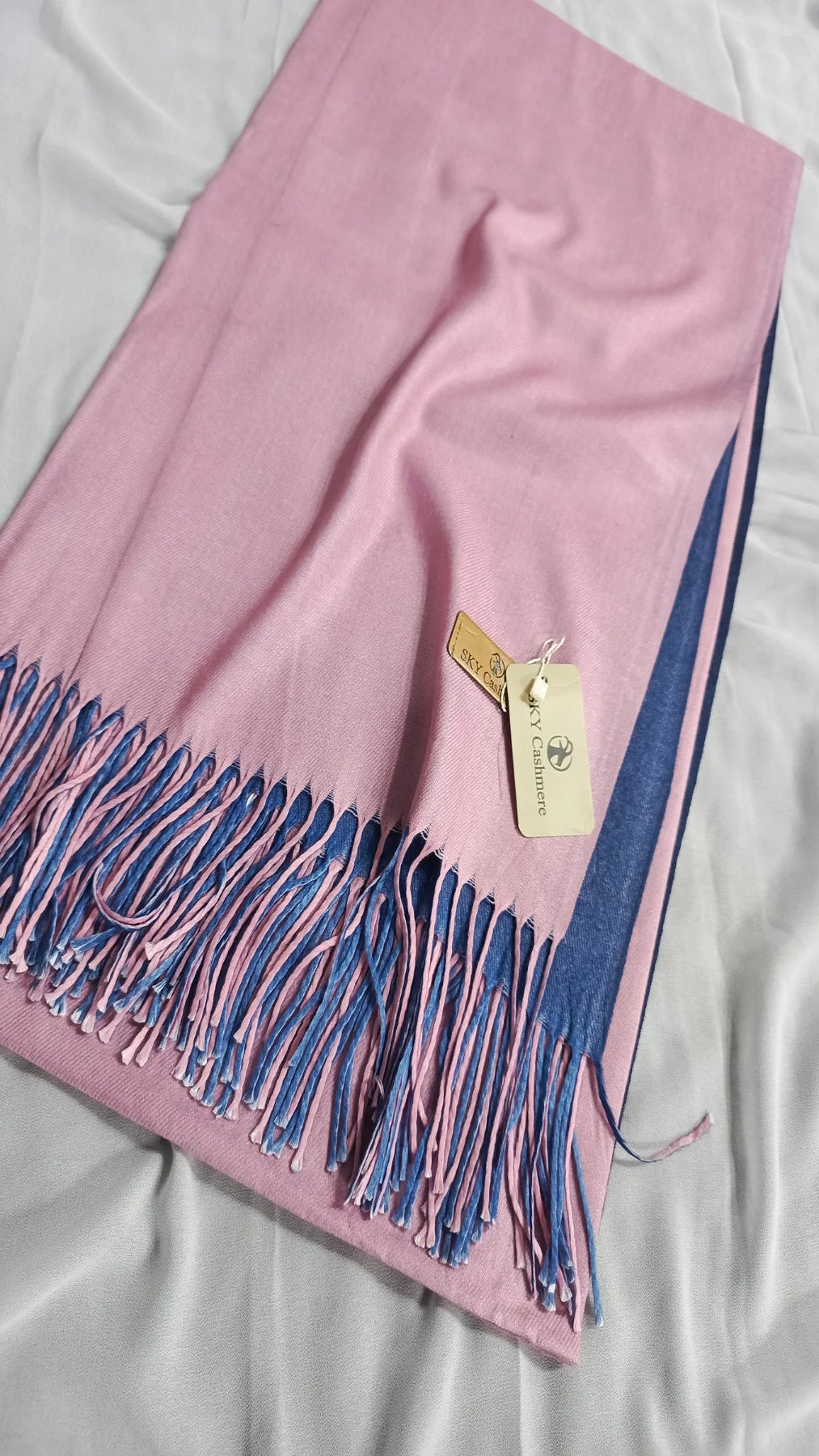 Two tone shawl
