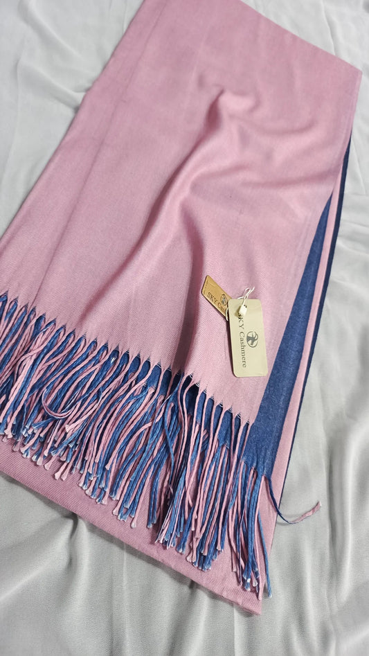 Two tone shawl