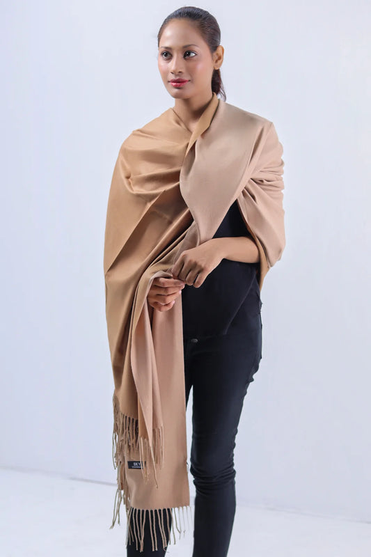 Two Tone Shawl - b/c