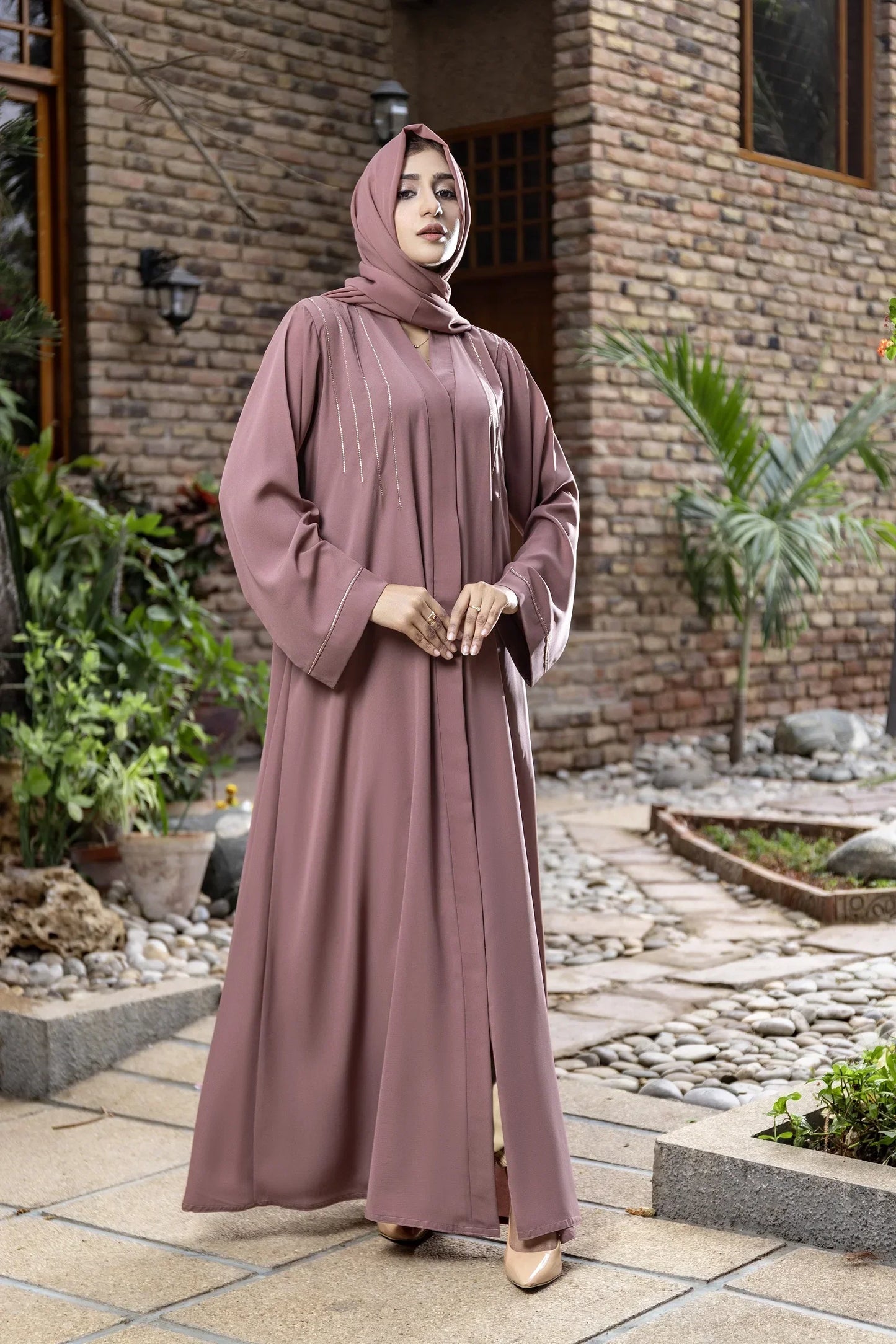 Afifa Abaya with Hijab