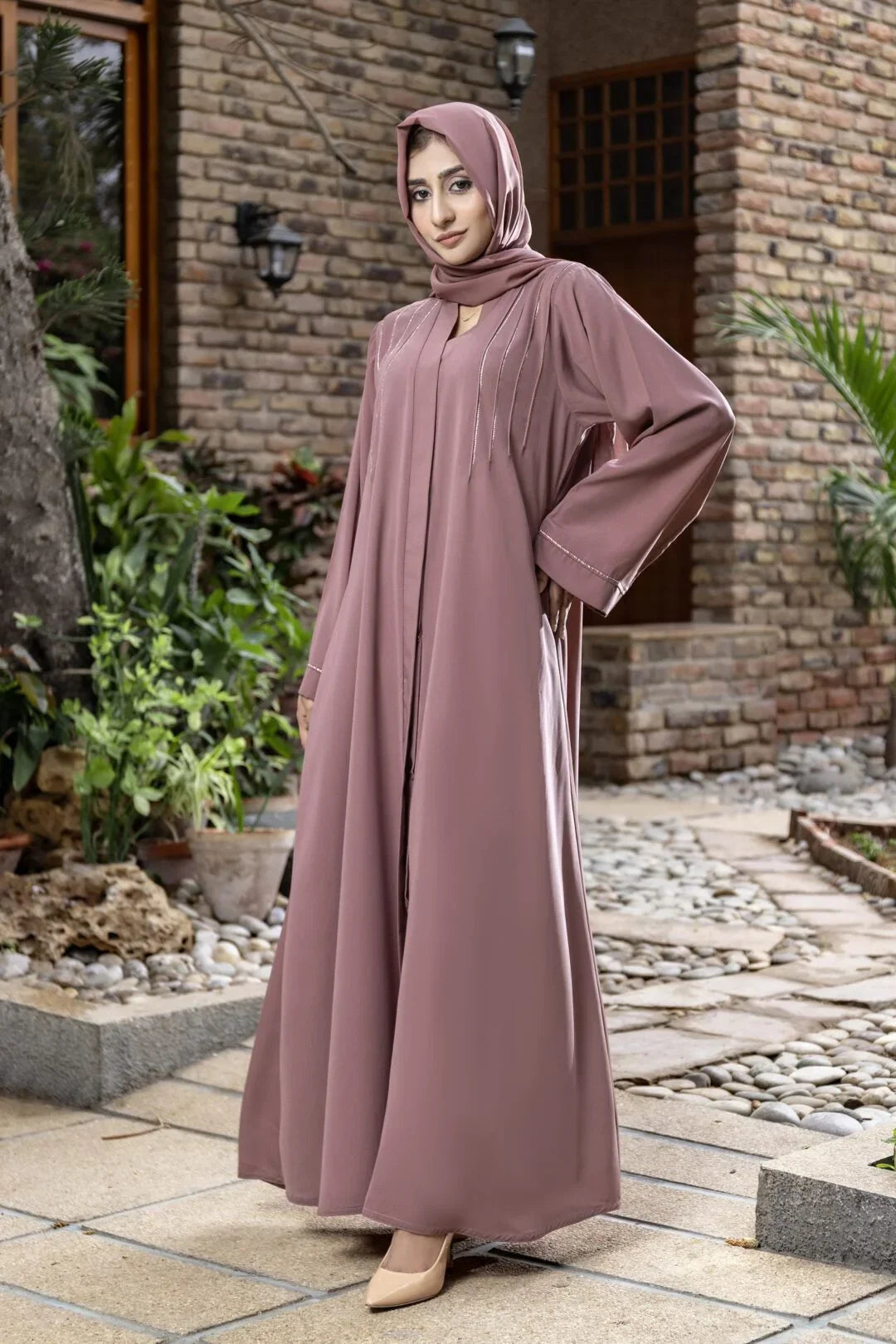 Afifa Abaya with Hijab