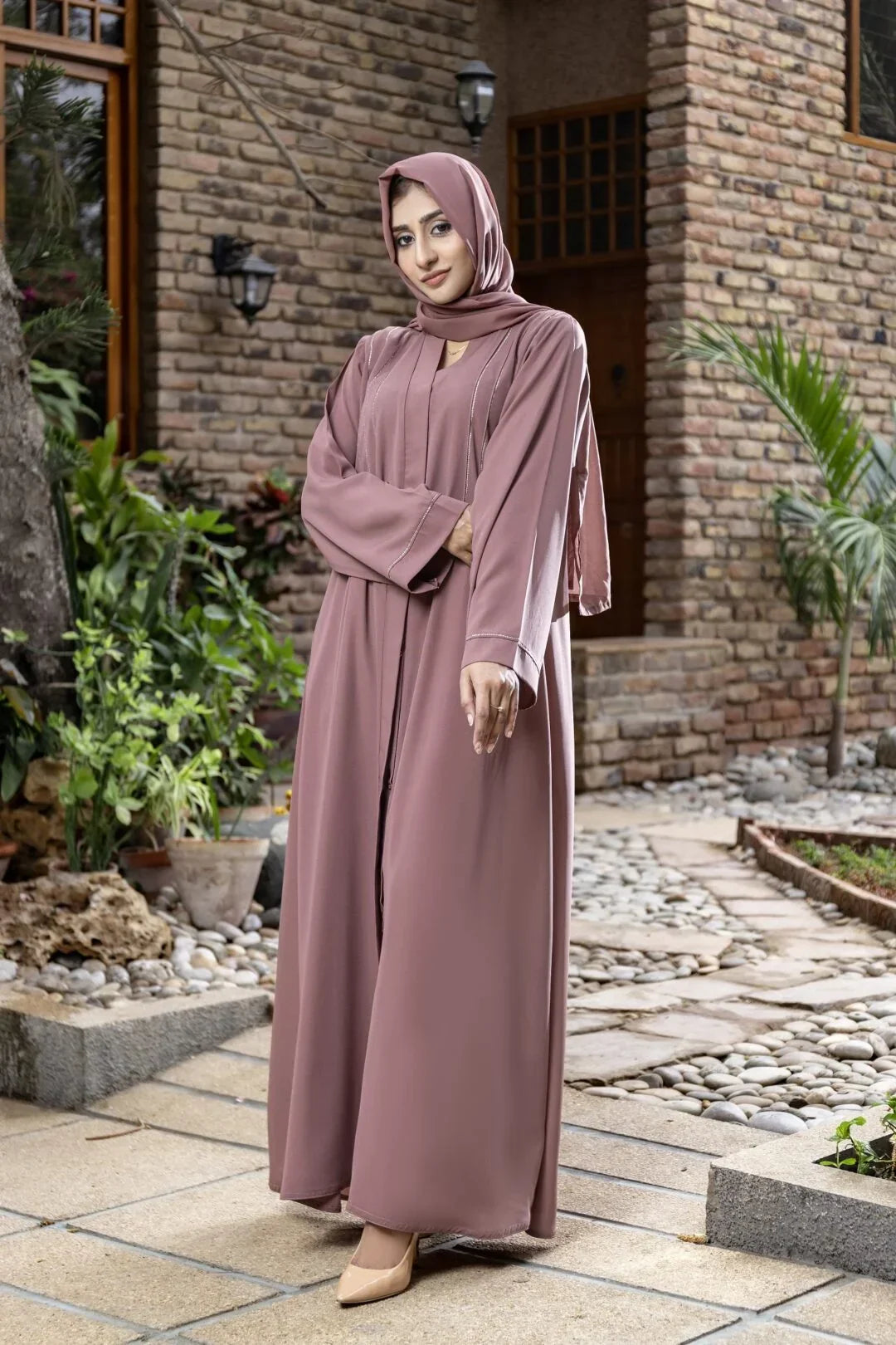 Afifa Abaya with Hijab