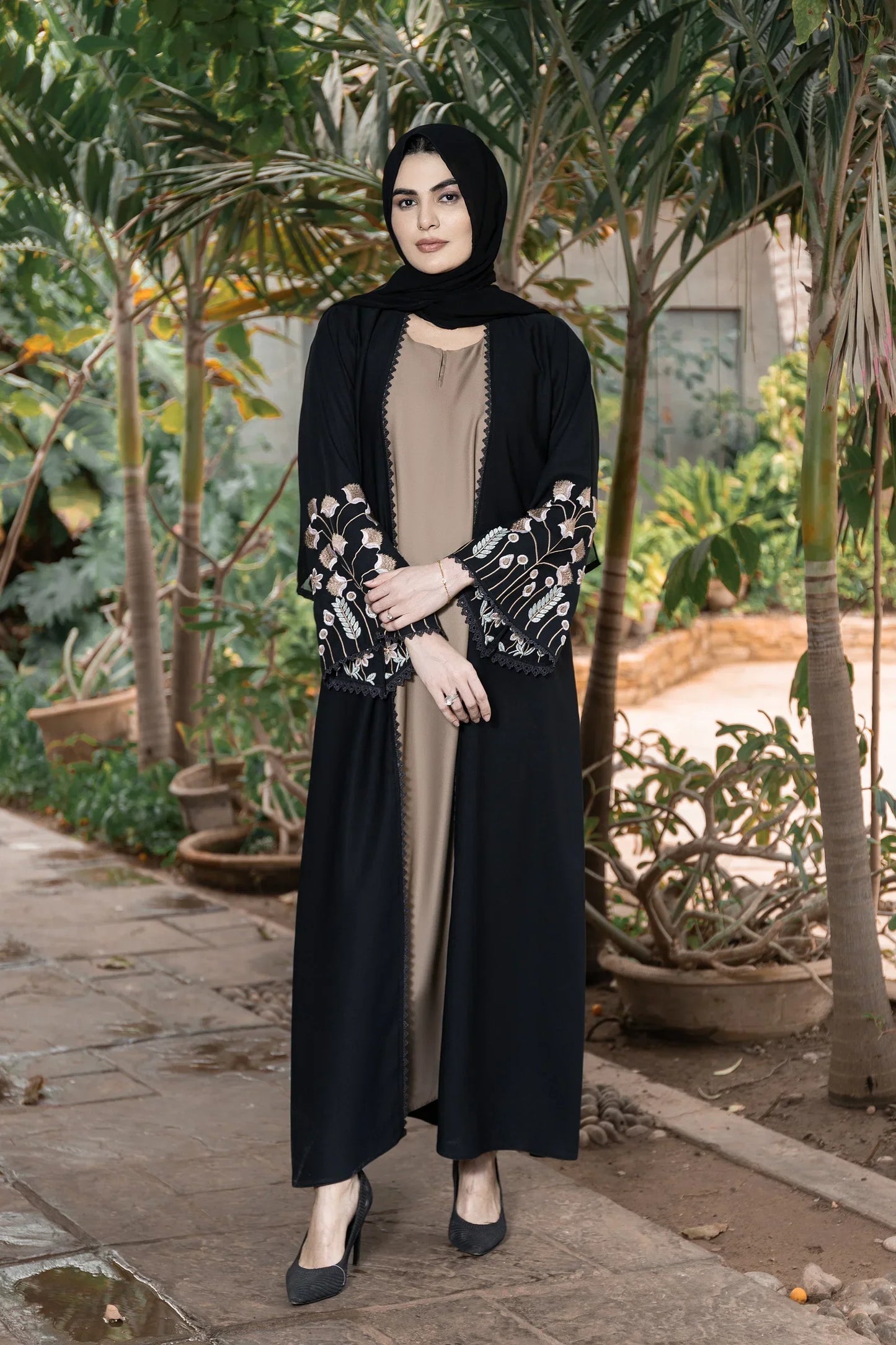 Rigel Abaya with Hijab
