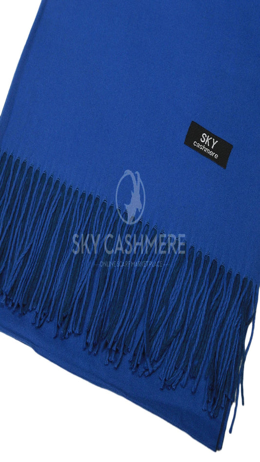 Twotone Shawl - Royal Blue