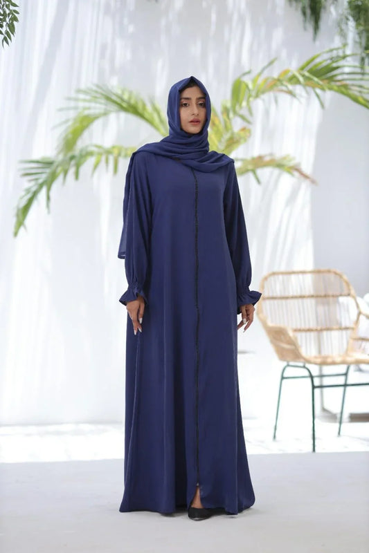 Amina Luxe Abaya with Hijab